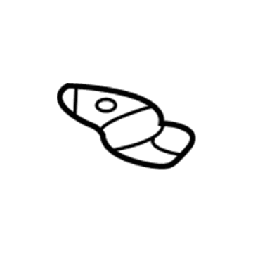 GM 10411051 Sunshade Holder 10411051 GM Sunshade Holder Illustration 1 of 1