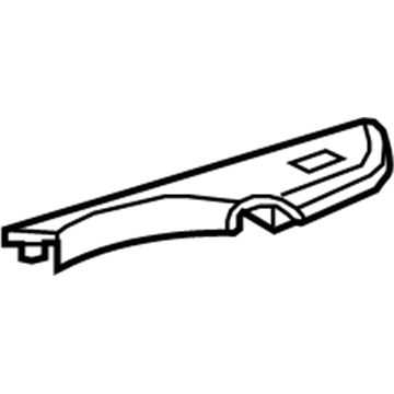 22788756 GM Switch Bezel, Driver Side Illustration 1 of 1