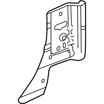 GM 23226123 Lower Panel, Driver Side 23226123 GM Lower Panel, Driver Side Illustration 1 of 1
