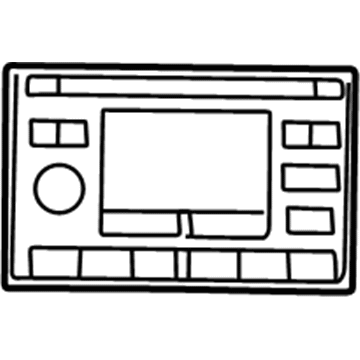 Buick 16201154 Radio