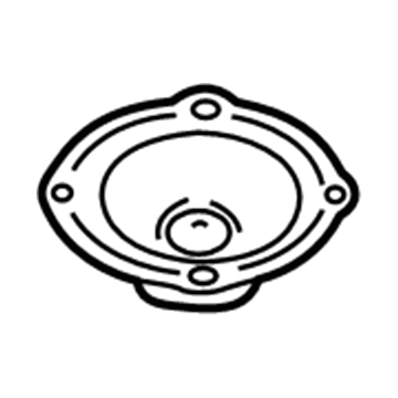 Buick 16249349 Package Tray Speaker