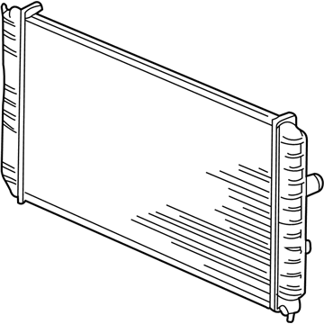 Chevy 22666459 Radiator