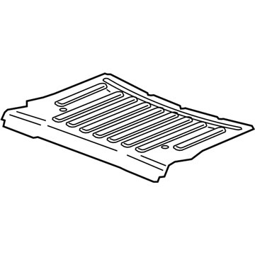 22952273 GM Center Floor Pan Illustration 1 of 1