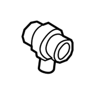 GM 92246934 Upper Hose Connector 92246934 GM Upper Hose Connector Illustration 1 of 1