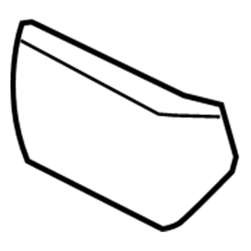 15924041 GM Speaker Cover, Passenger Side Illustration 1 of 1