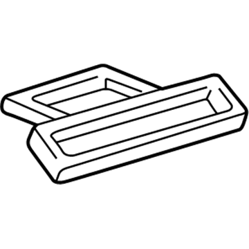 Pontiac 22591260 Defroster Duct Seal