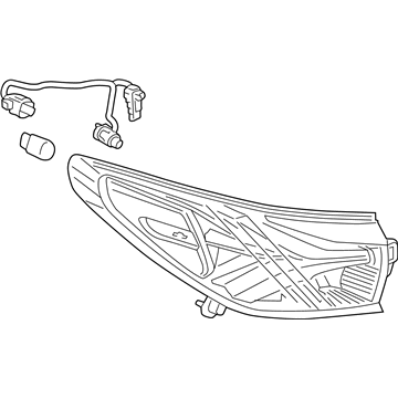 Chevy 86508678 Tail Lamp