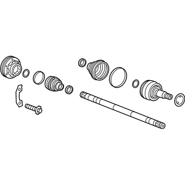 Cadillac 84550226 Axle Assembly