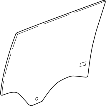 Buick 84917096 Moveable Glass