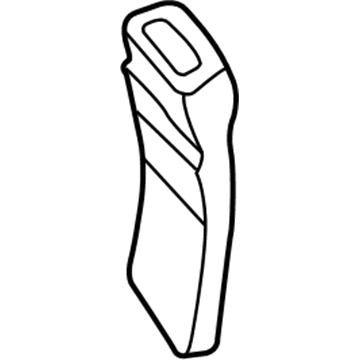 Chevy 88937378 Buckle End