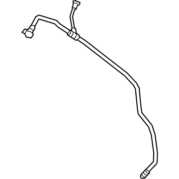 GM 84323229 Evaporator Tube 84323229 GM Evaporator Tube Illustration 1 of 1