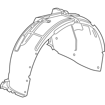 Chevy 84364223 Fender Liner