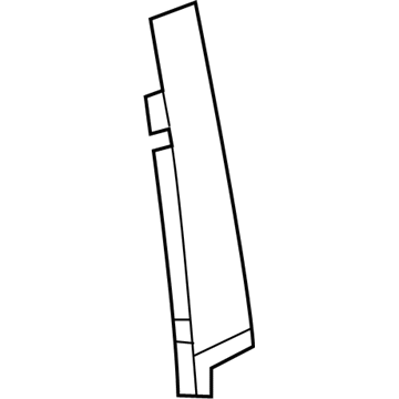 84963077 GM Applique, Front Driver Side Illustration 1 of 1