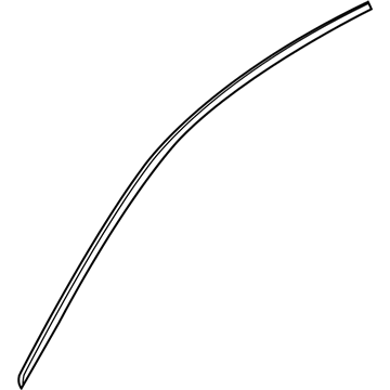 84573340 GM Reveal Molding, Front Upper Driver Side Illustration 1 of 1