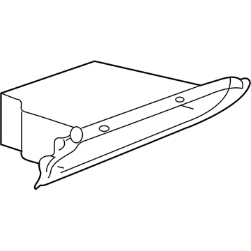 Pontiac Glove Box - 25655693
