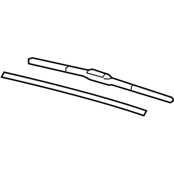 Chevy Equinox Wiper Blade - 84574892