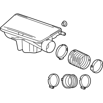 Cadillac Air Hose - 22958768