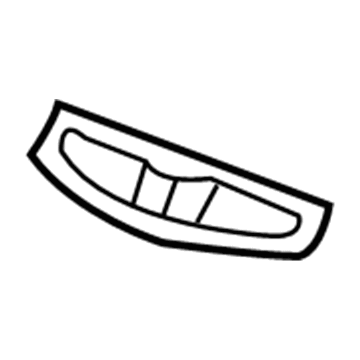 GM 89044590 Bezel 89044590 GM Bezel Illustration 1 of 1
