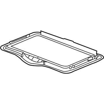 GM 89044585 Lower Frame 89044585 GM Lower Frame Illustration 1 of 1