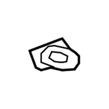 GM 15295475 Defroster Duct, Passenger Side 15295475 GM Defroster Duct, Passenger Side Illustration 1 of 1