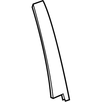 20932874 GM Applique, Rear Passenger Side Illustration 1 of 1