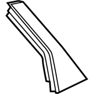 20932875 GM Applique, Rear Driver Side Illustration 1 of 1