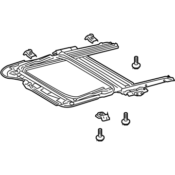 Pontiac Vibe Sunroof - 19184131