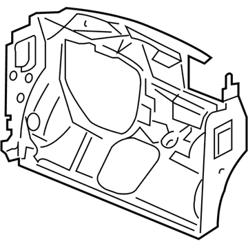 Chevy 15845835 Sound Absorber