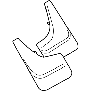Chevy Impala Limited Mud Flaps - 19170964