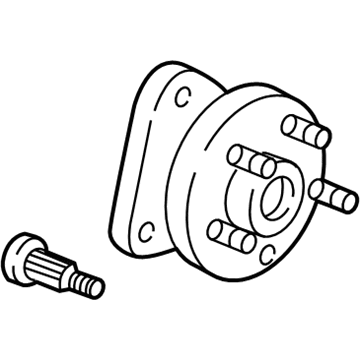 Chevy 89047684 Hub & Bearing