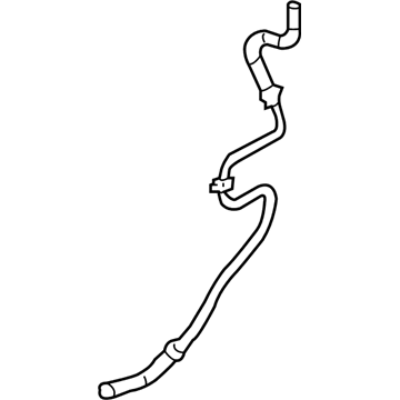 Cadillac SRX Hydraulic Hose - 10376949