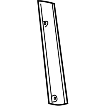 22700601 GM Applique, Passenger Side Illustration 1 of 1