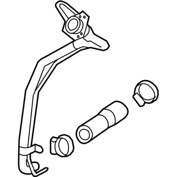 GM 23164963 Filler Neck 23164963 GM Filler Neck Illustration 1 of 1