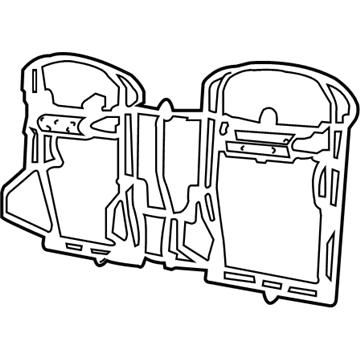 Pontiac 92146842 Seat Back Frame