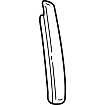 21995391 GM Applique, Front Passenger Side Illustration 1 of 1