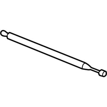 Hummer Liftgate Lift Support - 15864389