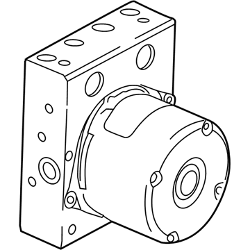 Cadillac CT6 ABS Pump And Motor Assembly - 84098204