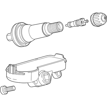Buick 13540601 Tire Pressure Sensor
