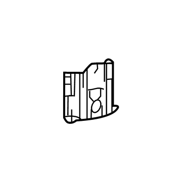 Buick 84368389 Inner Wheelhouse Brace