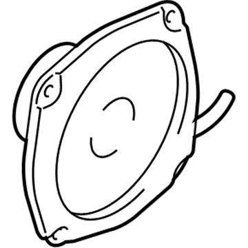 Chevy 30024015 Speaker