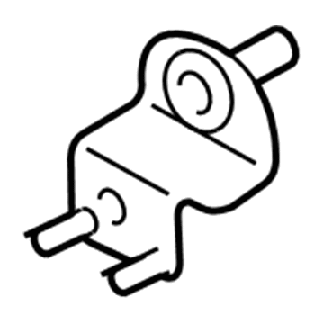 Chevy 30024334 Radio Bracket