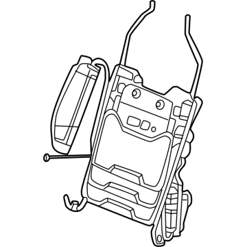 GM 13562321 Support, Front Seat Lumbar 13562321 GM Support, Front Seat Lumbar Illustration 1 of 1