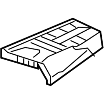 22989745 GM Side Extension, Rear Driver Side Illustration 1 of 1