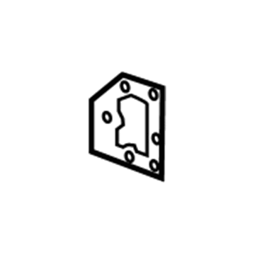 22989742 GM Plate, Passenger Side Illustration 1 of 1