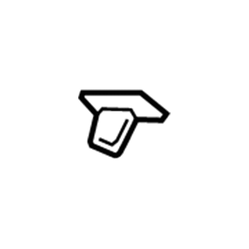 23374335 GM Baffle, Lower Outer Driver Side Illustration 1 of 1