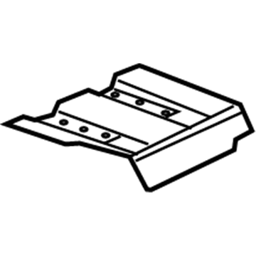 84146460 GM Guard Bracket, Passenger Side Illustration 1 of 1