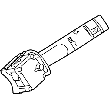Chevy Impala Windshield Wiper Switch - 23307660