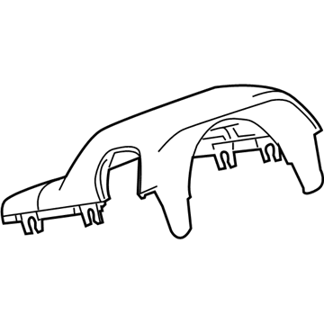 GM 23102495 Upper Shroud 23102495 GM Upper Shroud Illustration 1 of 1