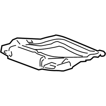 GM 89041725 Cushion Frame 89041725 GM Cushion Frame Illustration 1 of 1