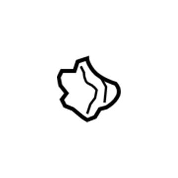 GM 89041779 Lumbar Adjuster Knob 89041779 GM Lumbar Adjuster Knob Illustration 1 of 1